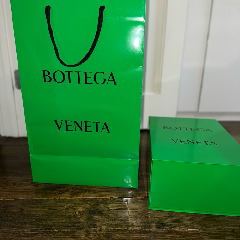 Bottega Veneta Vibrant Green Bag